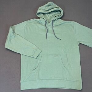 Ahead USA Men's Size XL Drawstring Hoodie Sea Green Logo Golf Sweatshirt Cotton‎